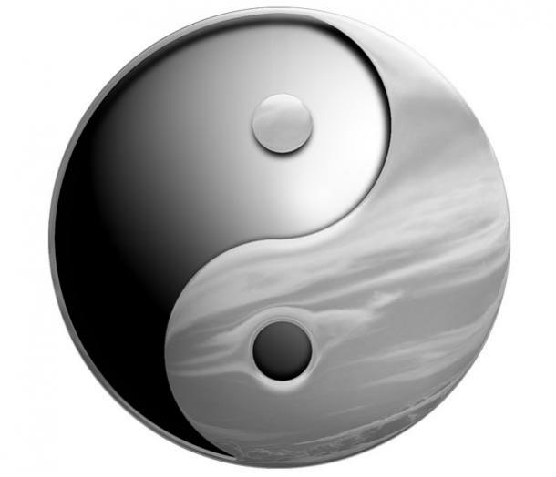Le symbole du Yin Yang.