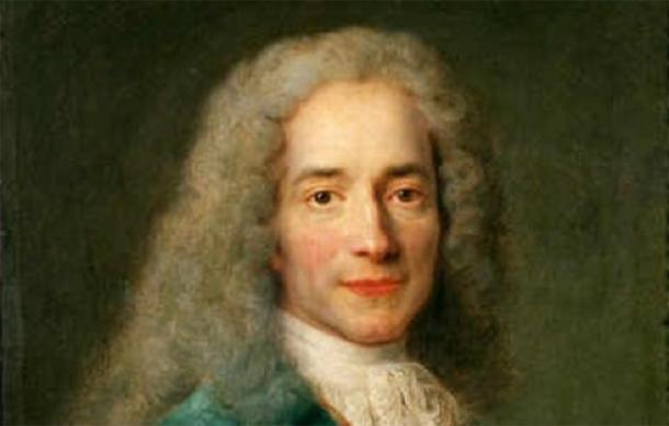 Portrait de François-Marie Arouet alias Voltaire par Nicolas de Largillière, c. 1724 (Domaine public)