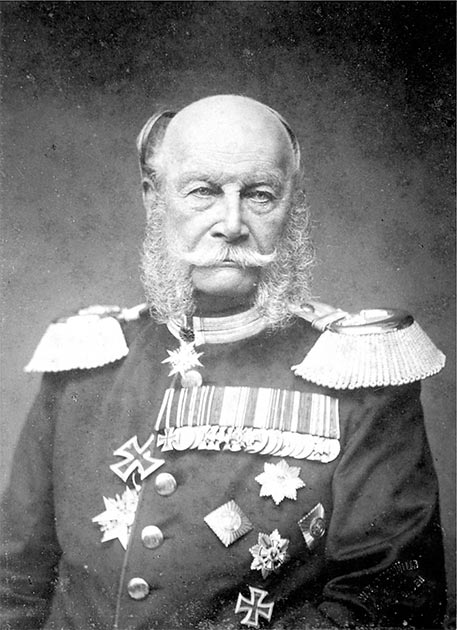 Guillaume Ier (Wilhelm Ier), empereur allemand. (Wilhelm Kuntzemüller / Domaine public)