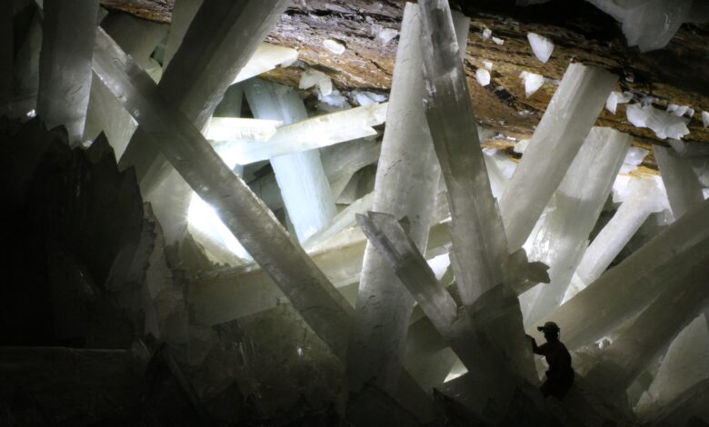 Découvrez la grotte de cristal géante du Mexique