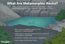 Qu'est-ce qui rend les roches métamorphiques si uniques ?