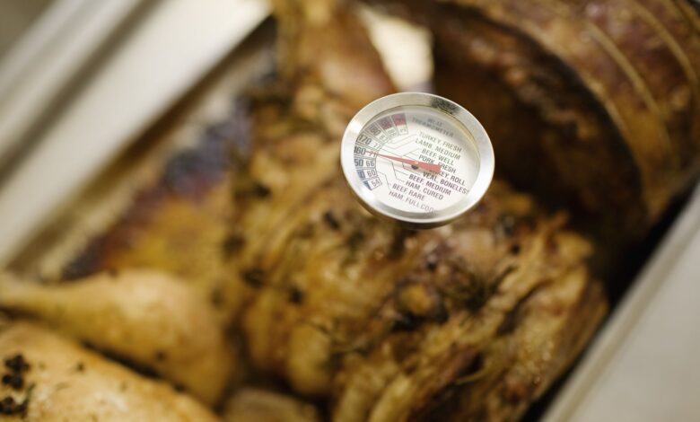 USDA-Recommandait des températures minimales de cuisson interne