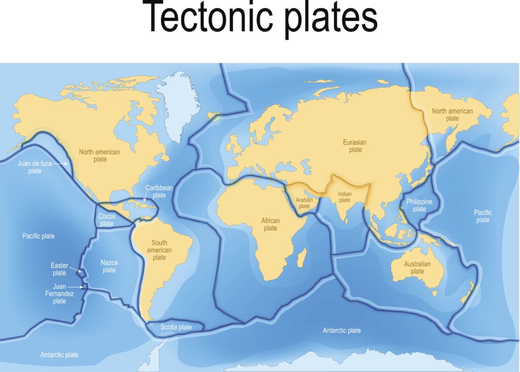 une-carte-des-plaques-tectoniques-et-de-leurs-limites-troovez