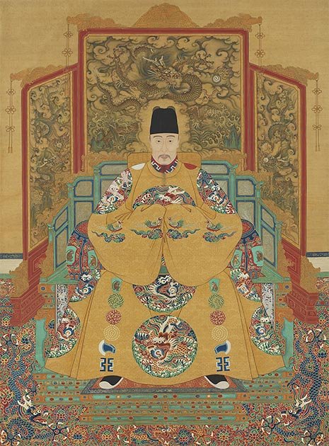 L'empereur Jiajing, 12e empereur de la dynastie Ming, qui recherchait également l'élixir d'immortalité. (Domaine public)