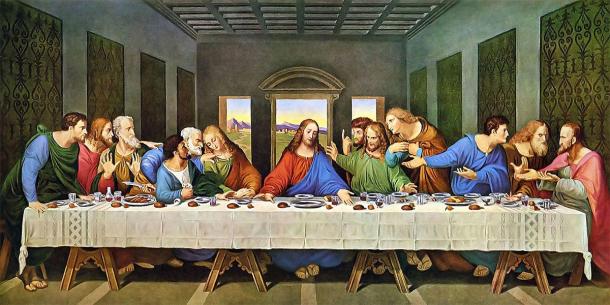 Le tableau de la Cène où Jésus aurait bu au Saint Graal, que l'on croyait être un élixir de vie. (Leonardo da Vinci / Domaine public)