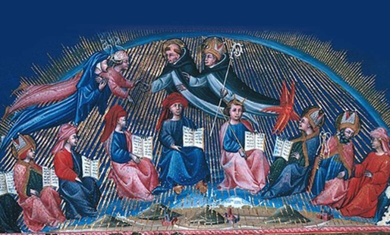 Illustration of Dante’s Paradise by Giovanni de Paulo.