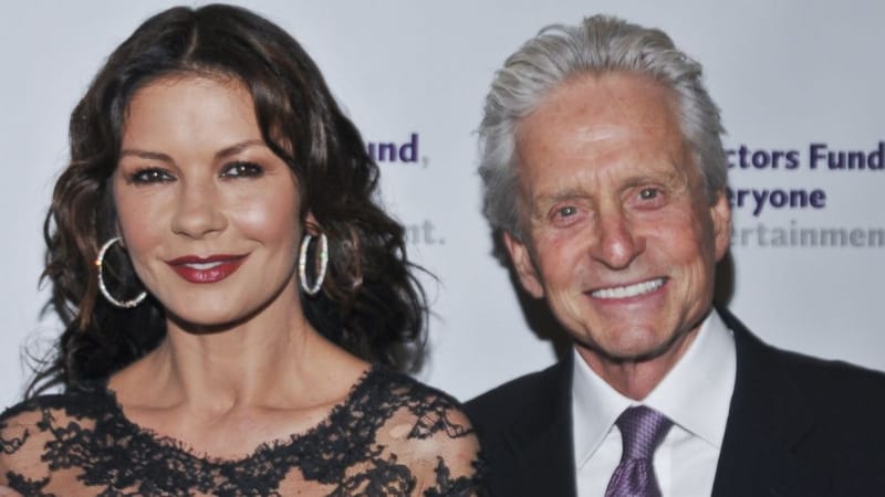 Les couples de célébrités les plus riches - Michael Douglas & Catherine Zeta Jones