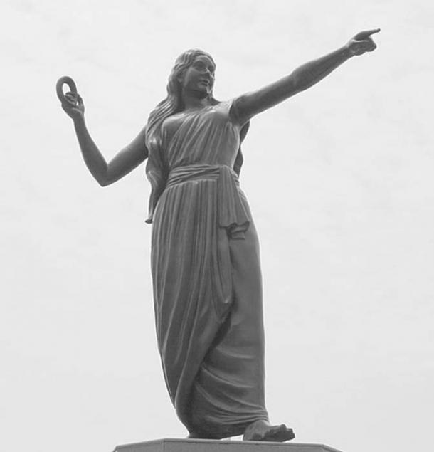 Statue de Kannagi à Marina Beach, Chennai. (Balamurugan Srinivasan/CC BY 2.0)
