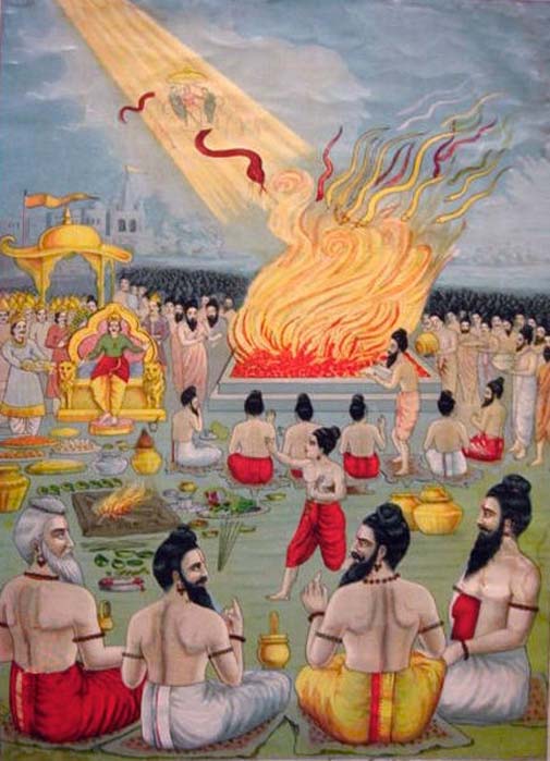 L'histoire du Mahabharata épique est racontée à l'occasion d'une grande 