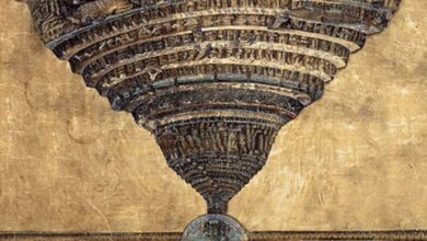 The Abyss of Hell, Sandro Botticelli, 1480s