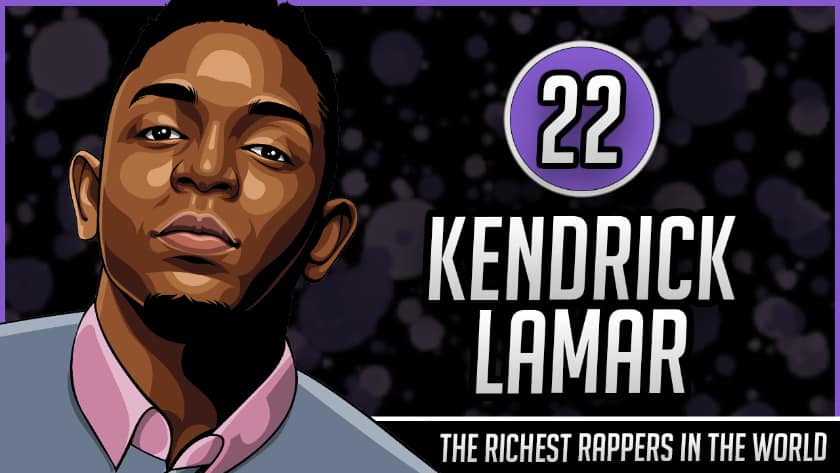 Les rappeurs les plus riches du monde - Kendrick Lamar