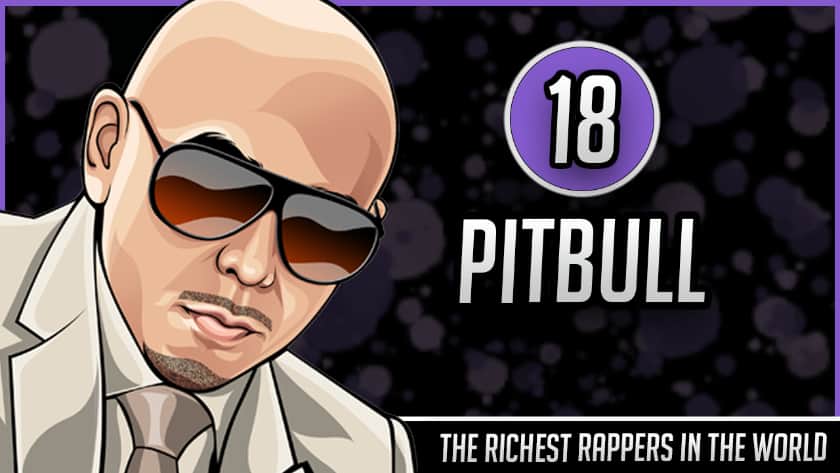 Les rappeurs les plus riches du monde - Pitbull