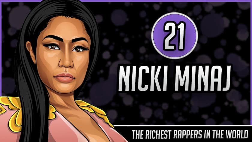 Les rappeurs les plus riches du monde - Nicki Minaj
