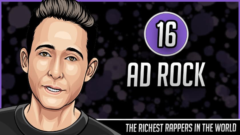 Les rappeurs les plus riches du monde - Ad Rock