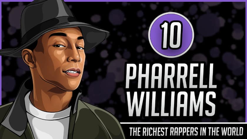 Les rappeurs les plus riches du monde - Pharrell Williams