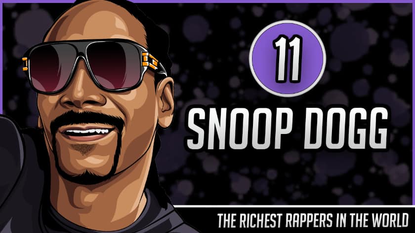 Les rappeurs les plus riches du monde - Snoop Dogg