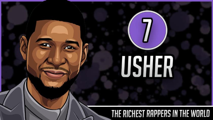 Les rappeurs les plus riches du monde - Usher