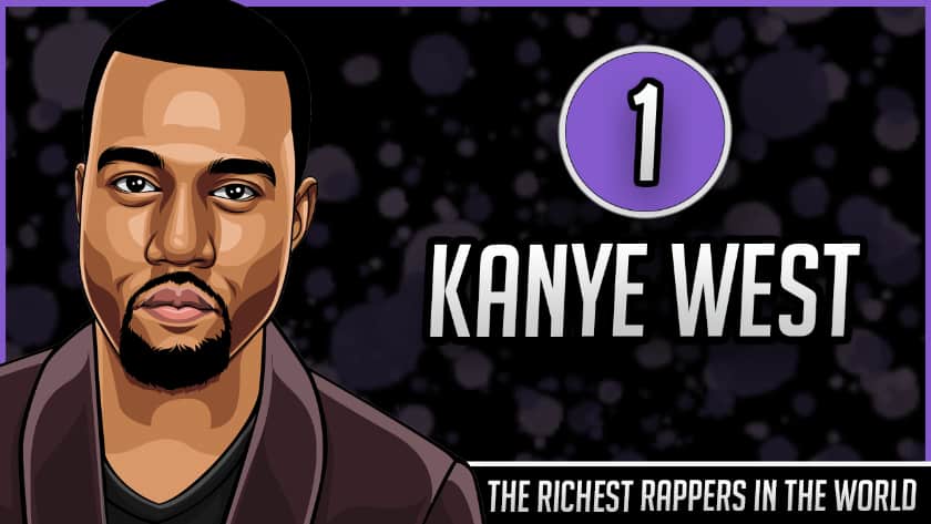Les rappeurs les plus riches du monde - Kanye West