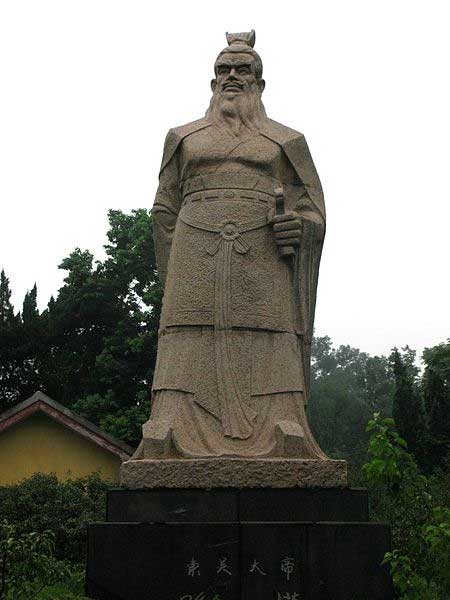 Statue de Sun Quan, empereur fondateur de l'état de Wu oriental pendant la période des Trois Royaumes de Chine. (Dhugal Fletcher/CC BY SA 2.0)