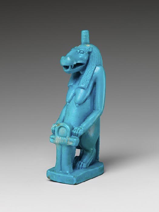 Statuette de la déesse Taweret. (Domaine public)