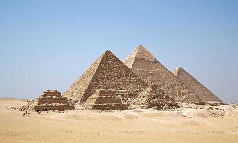 All Giza Pyramids in one shot.