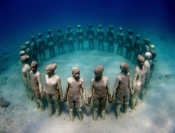 36 Parc de sculptures sous-marines de la Grenade - Molinere Bay Grenade