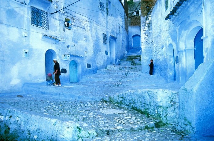 44 La ville bleue - Chefchaouen Maroc