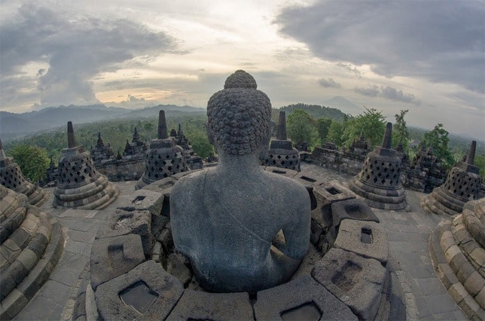 42 Temple de Borobudur Indonésie