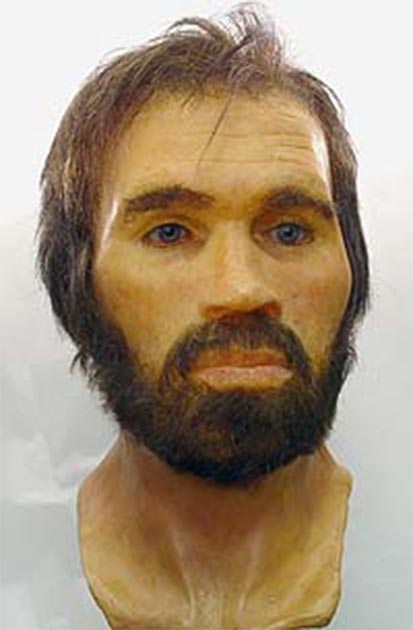 Le visage reconstitué de Lindow Man. (Nev1 / Fair Use)