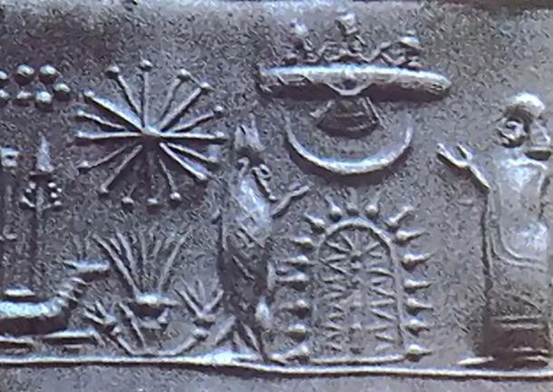 Les partisans des astronautes antiques suggèrent que les extraterrestres sont venus sur Terre il y a longtemps, en citant des artefacts tels que ce sceau cylindrique mésopotamien antique. (Dyolf77 / Domaine public)