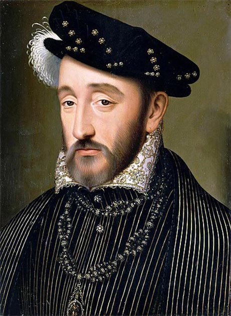 Portrait d'Henri II de France, vers 1559. (Domaine public)