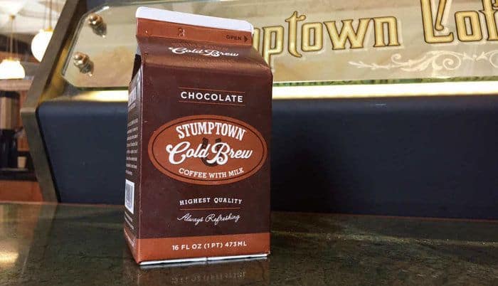 Les produits de café les plus forts du monde - Stumptown Cold Brew Chocolate & Milk
