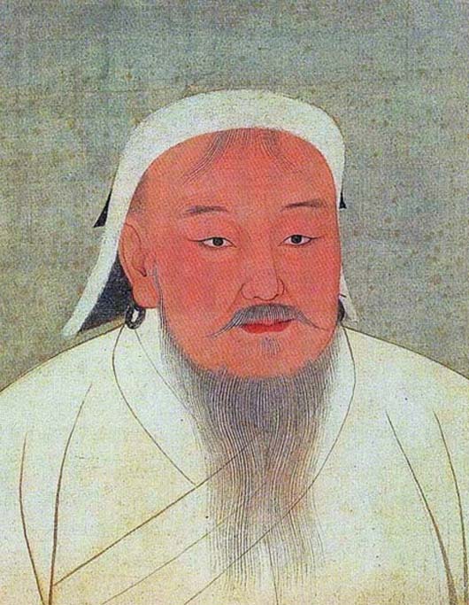 Portrait de Genghis Khan. (Domaine public)