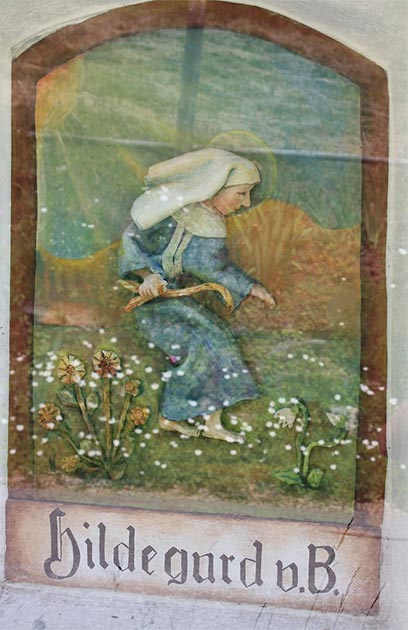 Hildegarde de Bingen a été envoyée au monastère bénédictin de Disibodenberg. (Mefusbren69 / Domaine public)