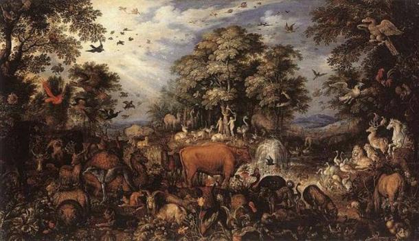 Le Paradis (1626) de Roelant Savery.