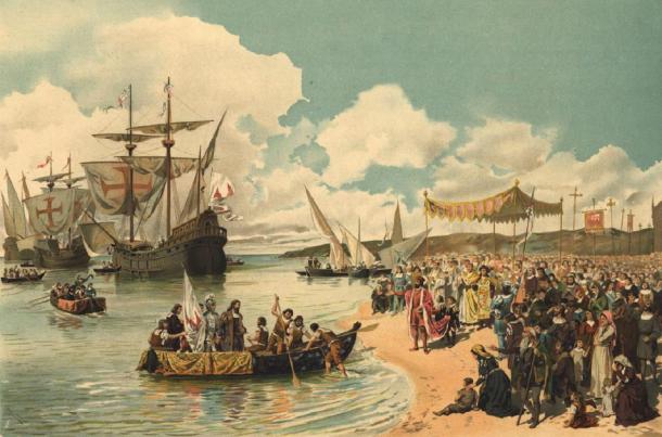 Départ de Vasco de Gama pour l'Inde en 1497. (Dantadd / Domaine public)