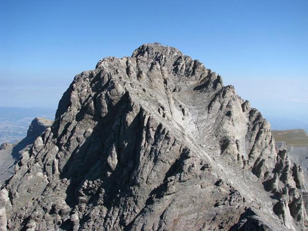 Le plus haut sommet du mont Olympe, Mytikas.