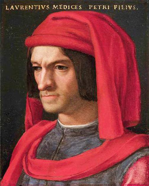 Portrait de Lorenzo de' Medici du XVIe siècle. (Agnolo Bronzino / Domaine public)