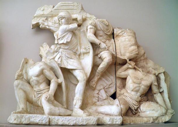 Scène de la guerre de Marc-Aurèle et de Lucius Verus contre les Parthes. (Carole Raddato / CC BY-SA 2.0)