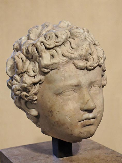 Lucius Verus dans son enfance, 136 après J.-C. (Jastrow / Domaine public)