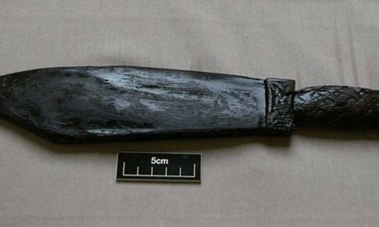 The Viking weaver’s sword found at the South Main Street dig in Cork