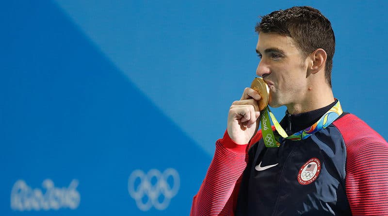Les plus riches athlètes olympiques - Michael Phelps