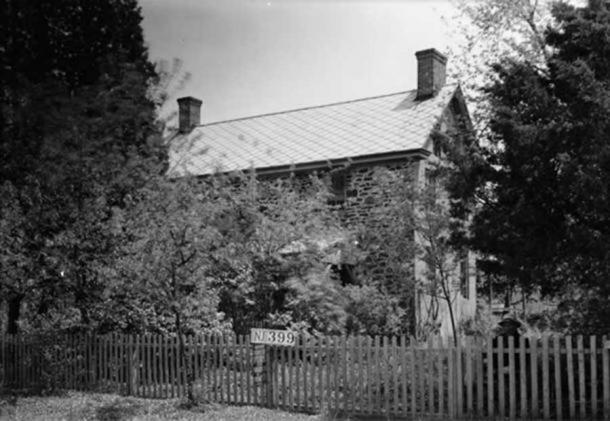 Japhet Leeds House, Moss Mill Road, Leeds Point, Atlantic County, NJ (c.1937). ( Domaine public )