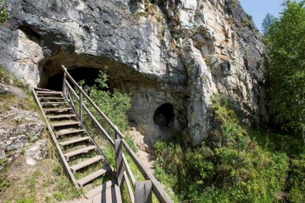 Grotte de Denisova, Russie.