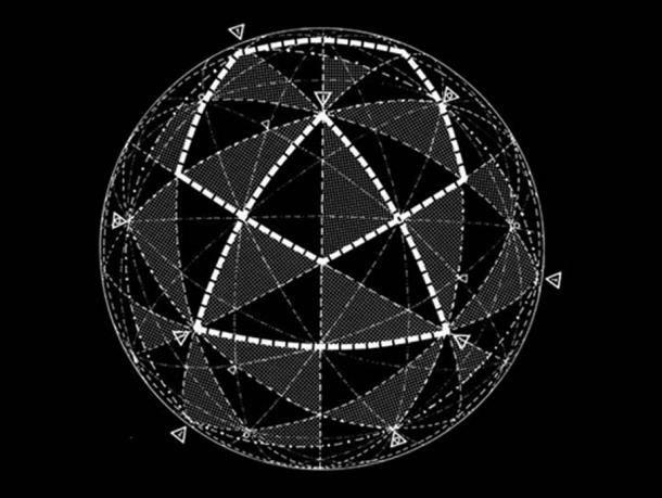 Figure 12. Système unifié de géométries compilé par Keith Critchlow