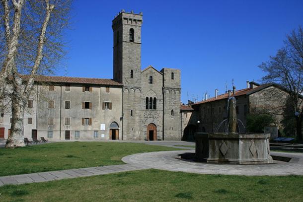 Abbaye de San Salvatore, Toscane.