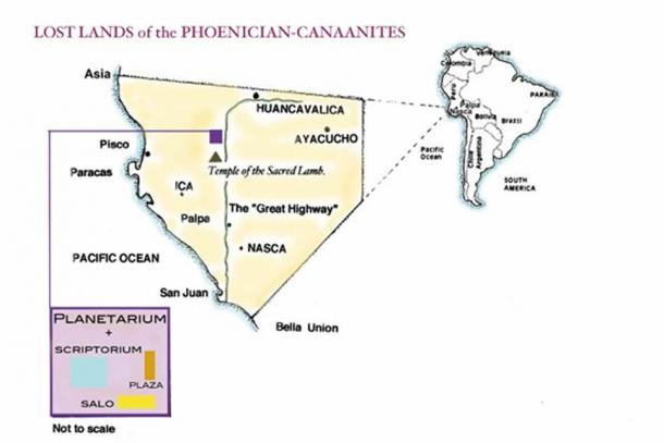 Carte schématique des peuples sémitiques 