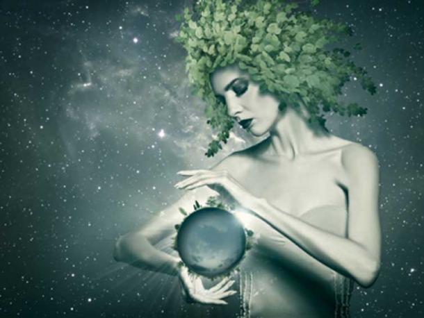 Gaea la Terre, la première femme du mythe grec de la création. (Dmytro Tolokonov / Adobe Stock)