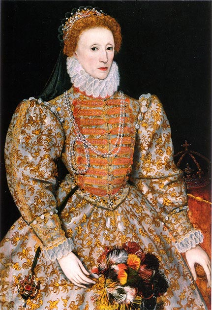 Reine Elizabeth I d'Angleterre. (Domaine public)