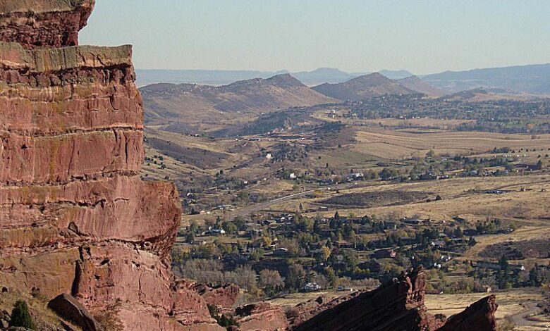 Géologie des roches rouges, Colorado